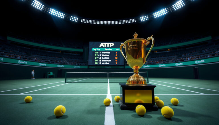 Classement ATP 2026 : Actualités, Records et Top 10 en Direct